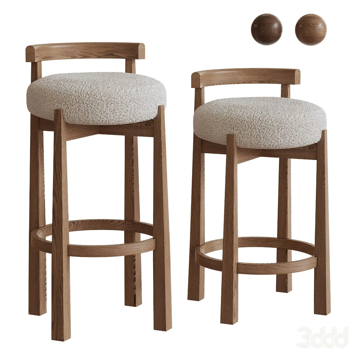 MIREN bar stools by Noho Home in two sizes